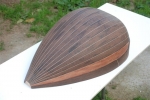 Lute Body (Wenge with rosewood decor)