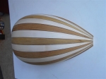 Mandolin body N.2 (Mulberry wood - Maple wood)