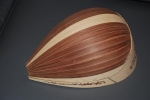 Mandolin body (carved strips)